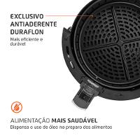 Fritadeira Sem Óleo Air Fryer 3,5L Mondial Preto 1500W AF-31 - 6