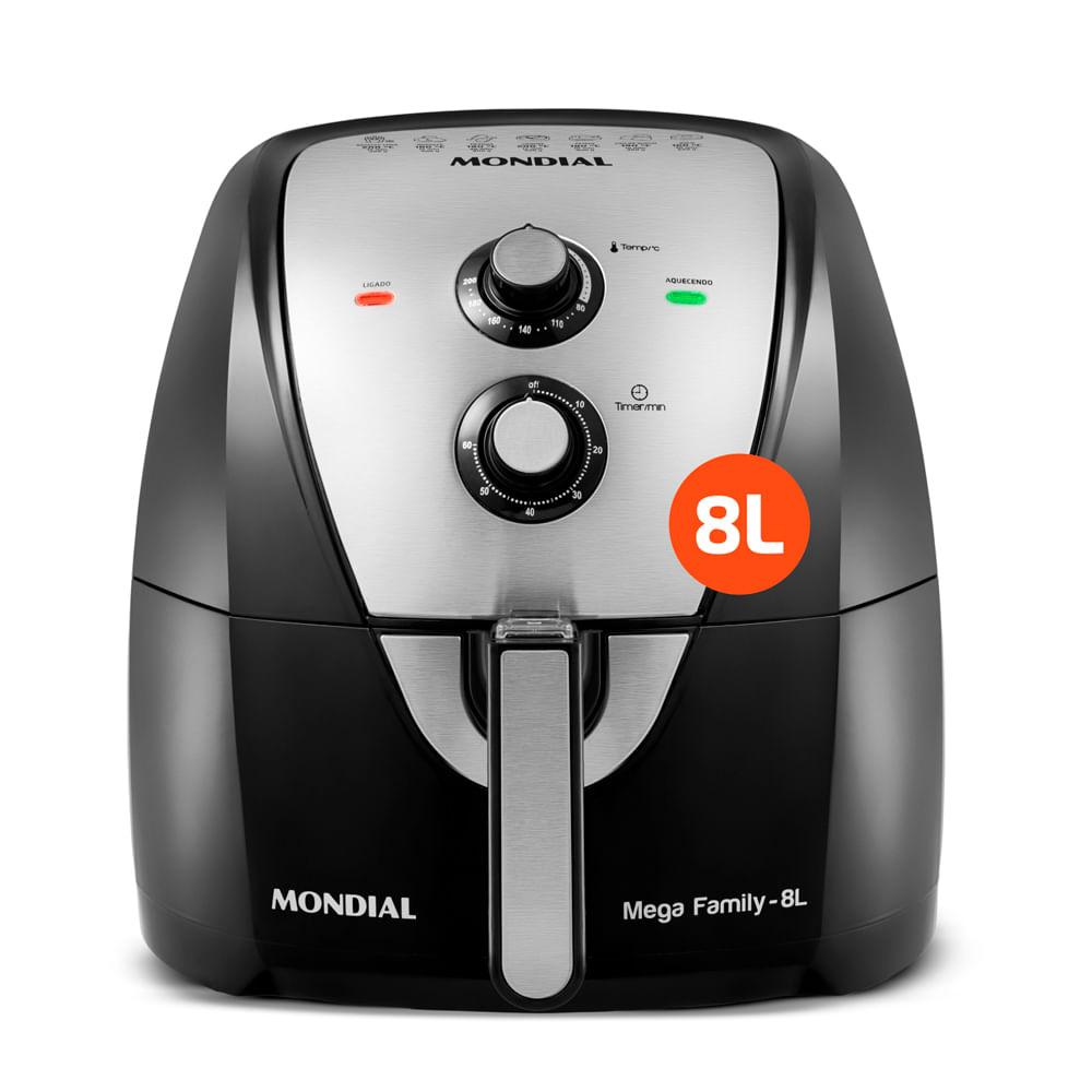 Fritadeira Sem Óleo Air Fryer 8 Litros AFN-80-BI Mondial - 1