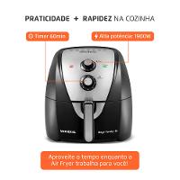 Fritadeira Sem Óleo Air Fryer 8 Litros AFN-80-BI Mondial - 8