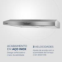 Depurador de Ar 60cm Mondial Inox 165W DP60-01