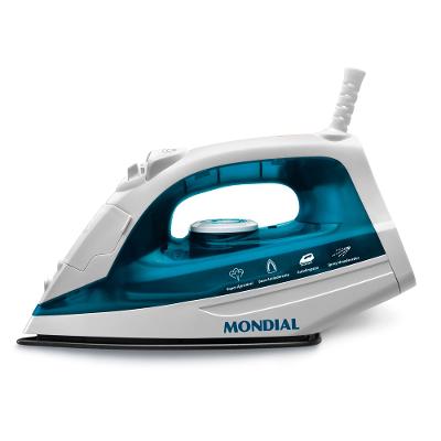 Ferro a Vapor Mondial Azul e Branco 1200W F-32