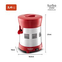 Extrator Turbo Premium Mondial Vermelho e Inox 250W E-24 - 6