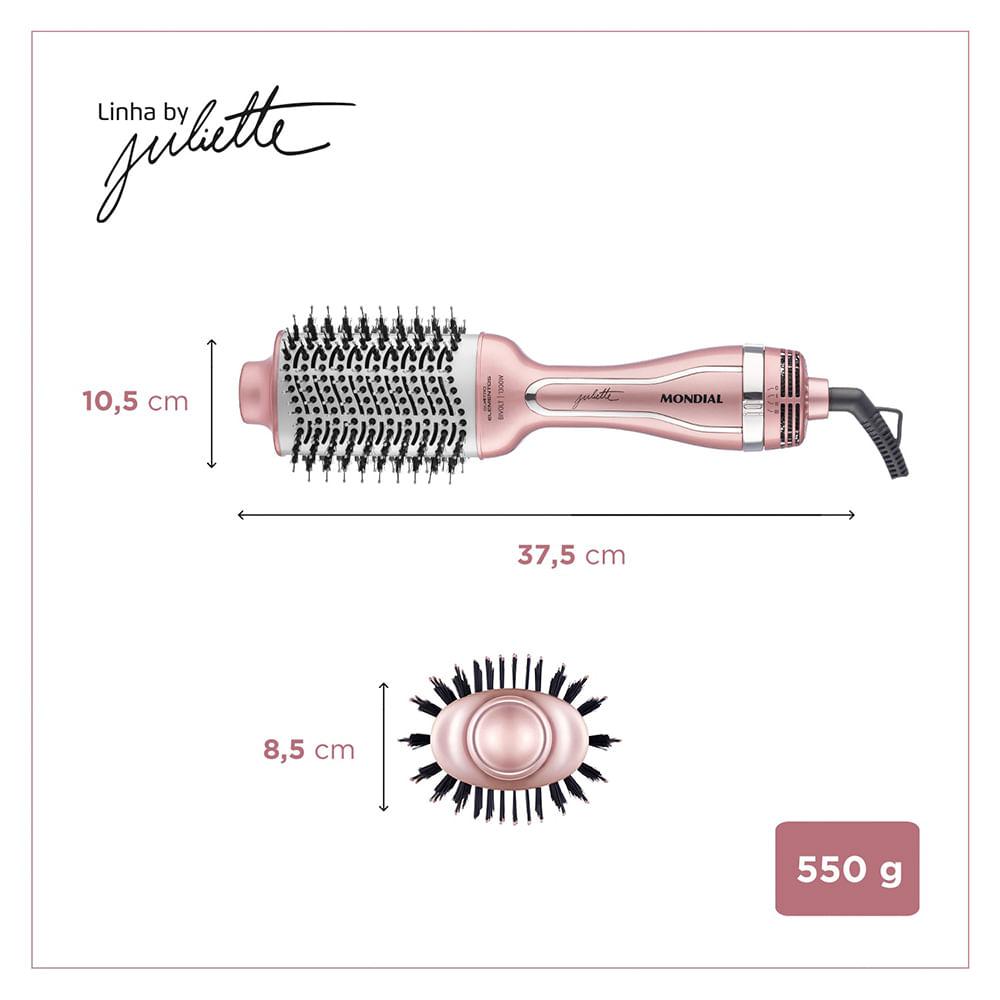 Escova Secadora By Juliette Mondial Golden Rose 1300W ES-JU-01 - 2