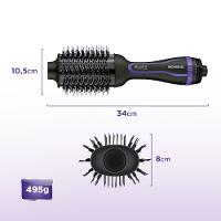 Escova Secadora Mondial Preto e Roxo 1200W ES-08 - 6