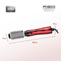 Escova Rotativa Infinity Keratin Mondial Vermelho 1000W ER-11-KR - 5
