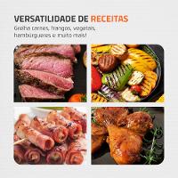 Churrasqueira Elétrica Mondial Preto 2000W CH-06 - 3