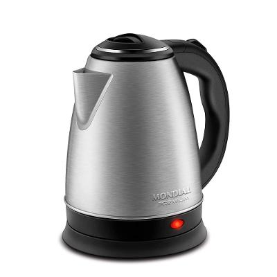 Chaleira Elétrica Mondial Premium Inox 1200W CE-06
