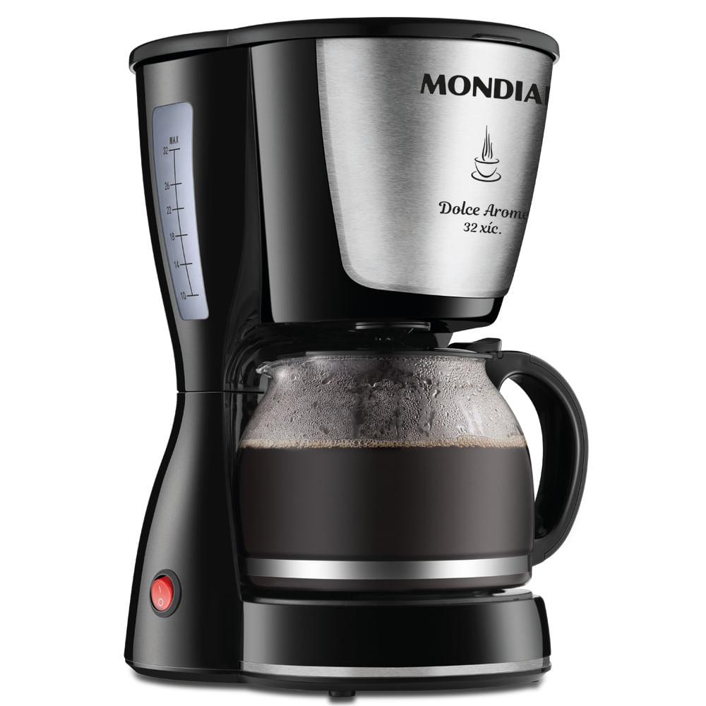 Cafeteira Elétrica Dolce Arome Mondial Preto 800W C-32 32X - 1
