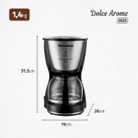 Cafeteira Elétrica Dolce Arome Mondial Preto 800W C-32 32X - 7