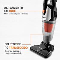 Aspirador de Pó Vertical Turbo Premium Mondial Preto e Laranja 1200W AP-31