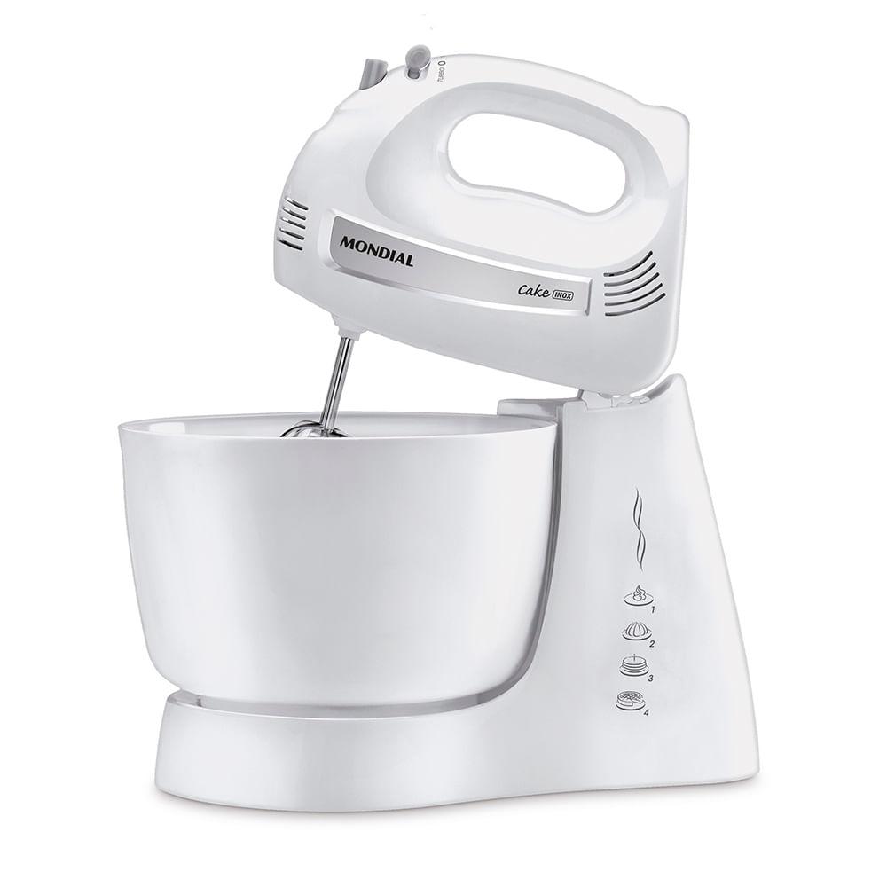 Batedeira Cake Premium Mondial Branco 500W B-50-W - 1