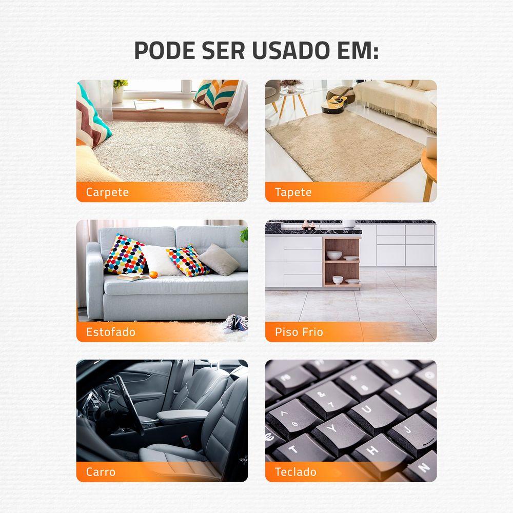 Aspirador de Pó Hepa Turbo 2000 Mondial Branco e Laranja 1500W AP-15 - 7