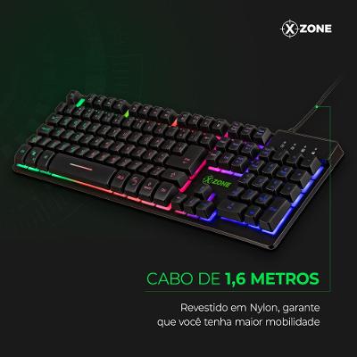 Teclado Gamer Semimecânico Xzone GTS-01