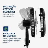 Ventilador Coluna Mondial - Turbo 8 Pás - VTX-50C-8P - 7