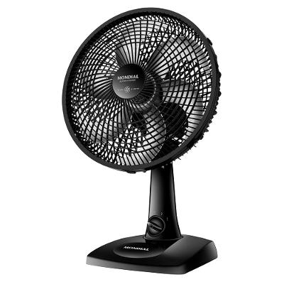 Ventilador de Mesa 30cm Super Power Mondial Preto 60W VSP-30-B