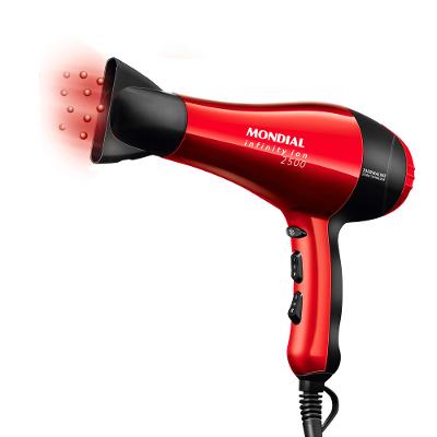 Secador Infinity 2500 Mondial Vermelho e Preto  SC-12