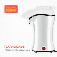 Pipoqueira Popflix Mondial Branco 1200W PP-04