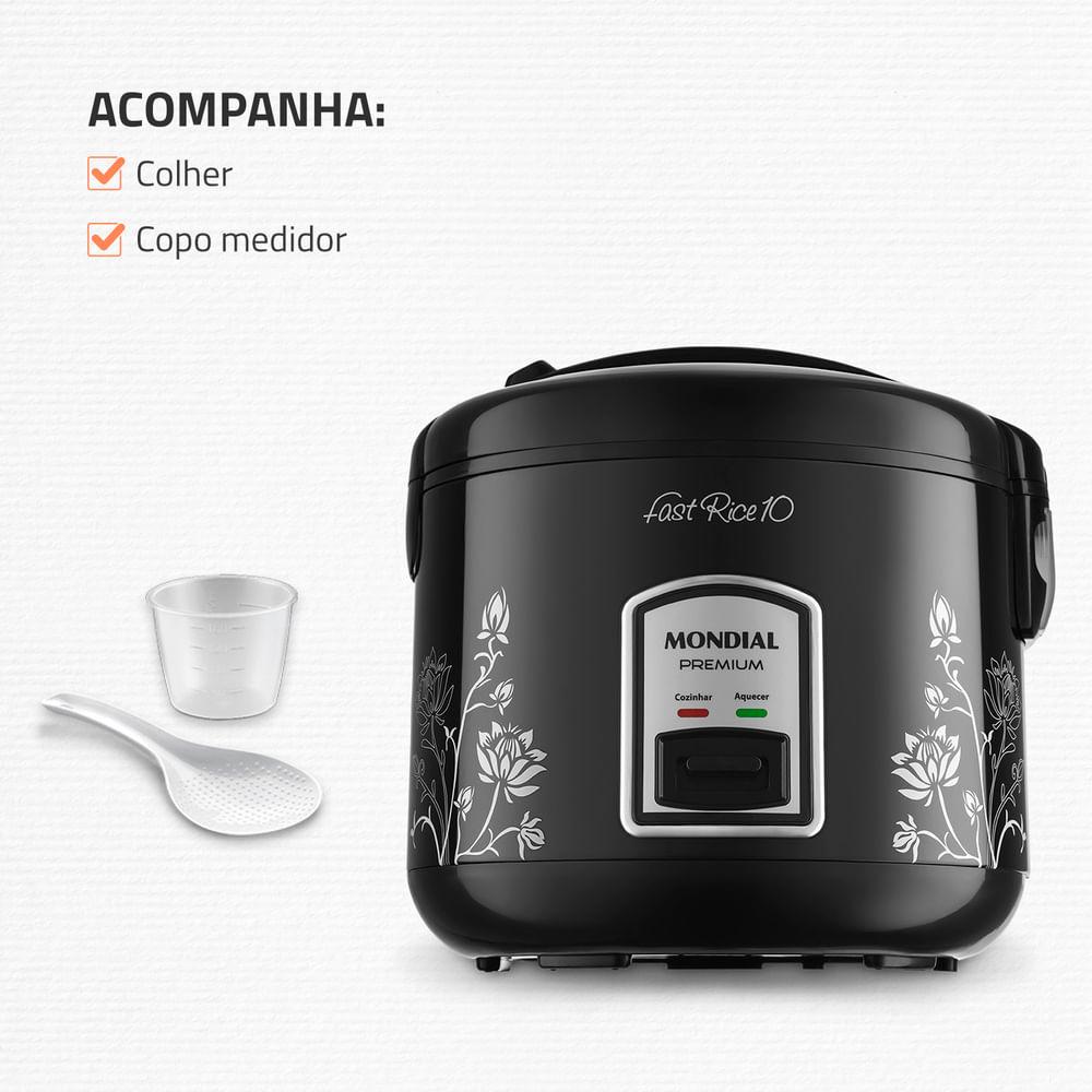 Panela Elétrica Mondial Fast Rice 10 PE-44-10X - 7