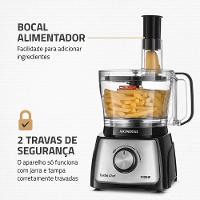 Multiprocessador Turbo Chef 9 em 1 Mondial Preto 1000W MPN-01-BF - 9