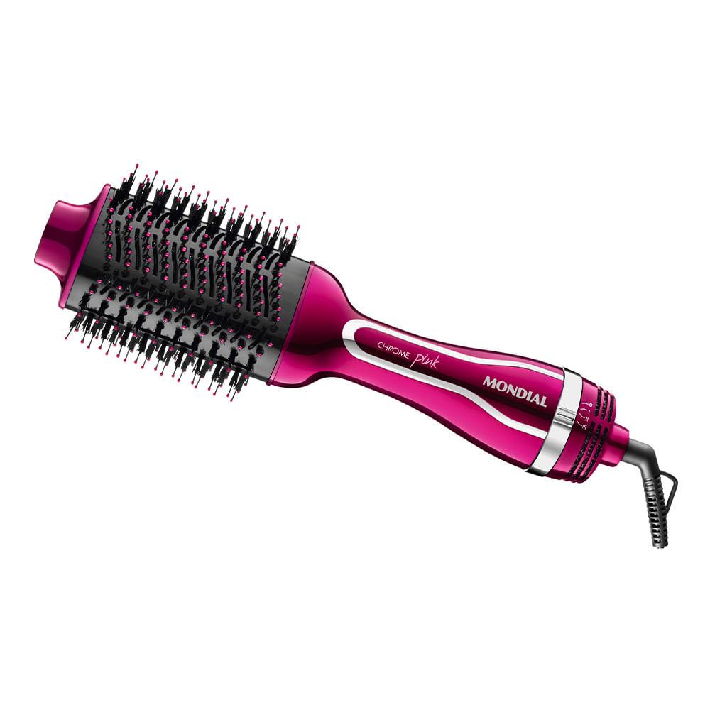 Escova Secadora Mondial Chrome Pink 1200W ES-04 - 1