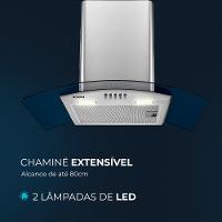 Coifa de Parede Mondial Inox 250W CF60-01 - 5