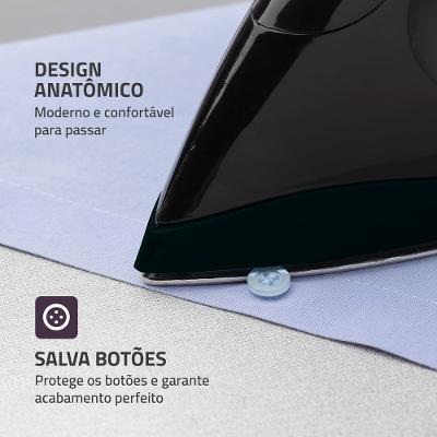 Ferro de Passar a Seco Mondial Preto 1200W FSN-55-B