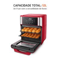 Fritadeira Air Fryer Forno Oven 12L Mondial Vermelho/Inox 2000W - AFON-12L-RI - 2