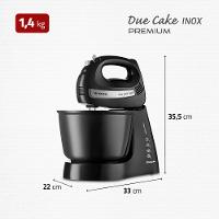 Batedeira Premium Mondial Preto e Inox 500W B-04 NP - 7