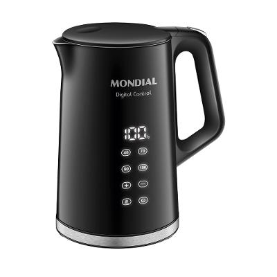 Chaleira Elétrica Digital Control Mondial Preto CE-18-DP