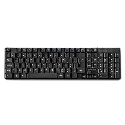 Teclado ABNT2 com Fio Movitec Preto OTF-01