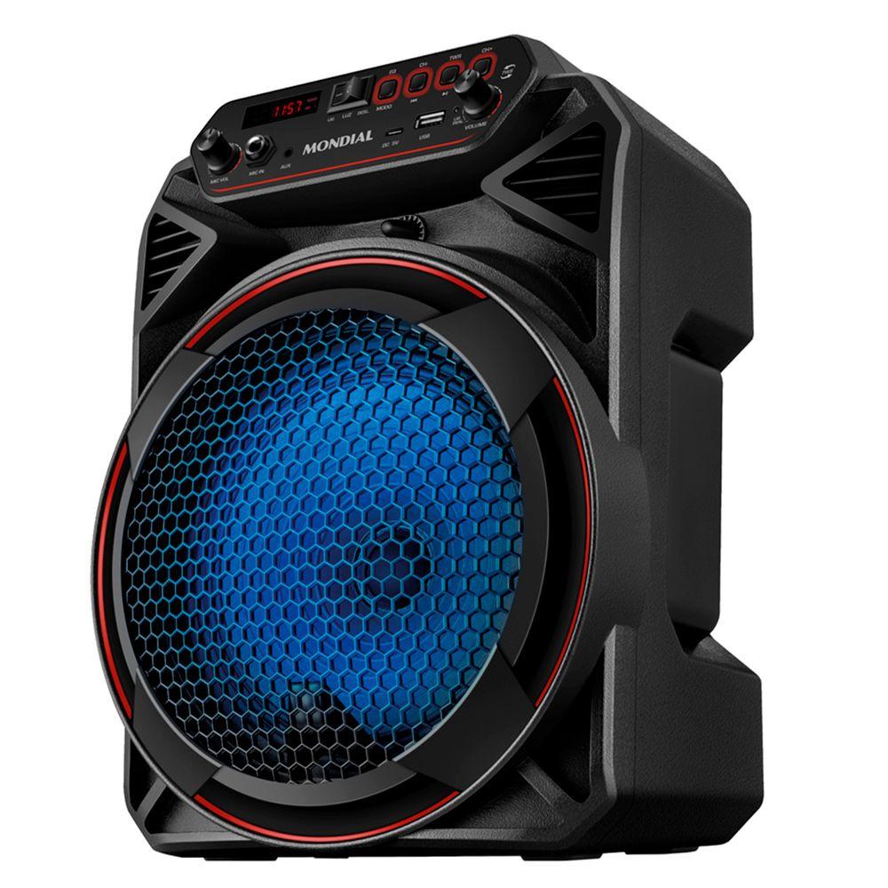 Caixa Amplificada Mondial Preto 150W RMS Bivolt CM-150 - 1