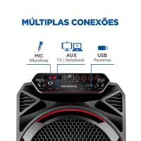 Caixa Amplificada Mondial Preto 150W RMS Bivolt CM-150