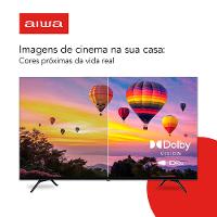 Smart TV AIWA 55” Android 4K Borda Ultrafina Dolby Vision&Atmos AWS-TV-55-BL-01-A - 2