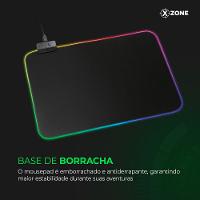Mousepad Gamer com Led Xzone Preto GMP-01 - 2