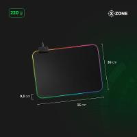 Mousepad Gamer com Led Xzone Preto GMP-01 - 5