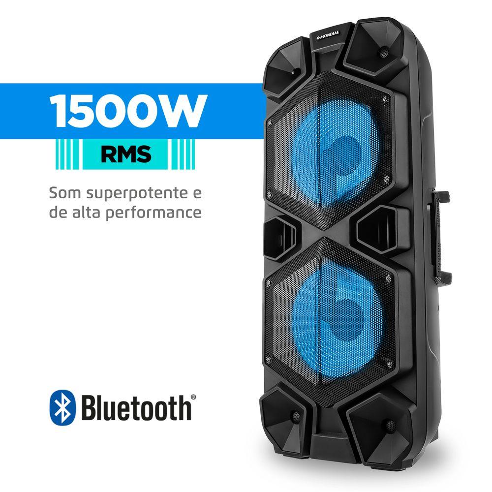 Caixa Amplificada Connect Mega Sound II CM-1500 - 2
