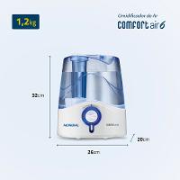 Umidificador de Ar Comfort Air 6 Mondial Branco e Azul 35W UA-07 - 7