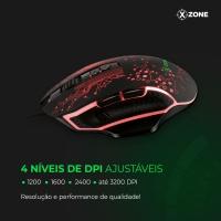 Mouse Gamer Xzone 3200 DPI GMF-03 - 2