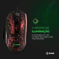Mouse Gamer Xzone 3200 DPI GMF-03 - 3