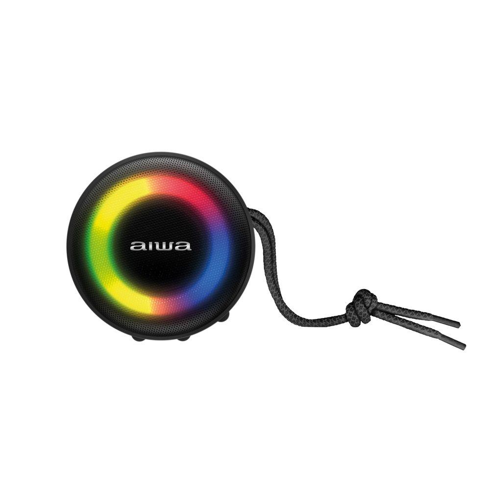 Caixa de Som Speaker AIWA SP-02 10W Bluetooth 16H IP65 RGB USB TWS - 1
