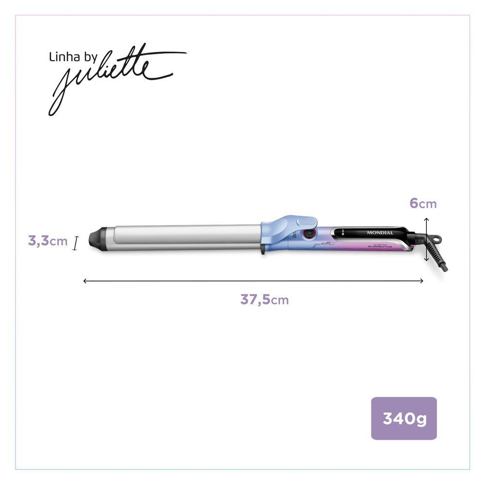 Modelador de Cachos By Juliette Mondial Azul e Rosa 70W MC-JU-03 - 8