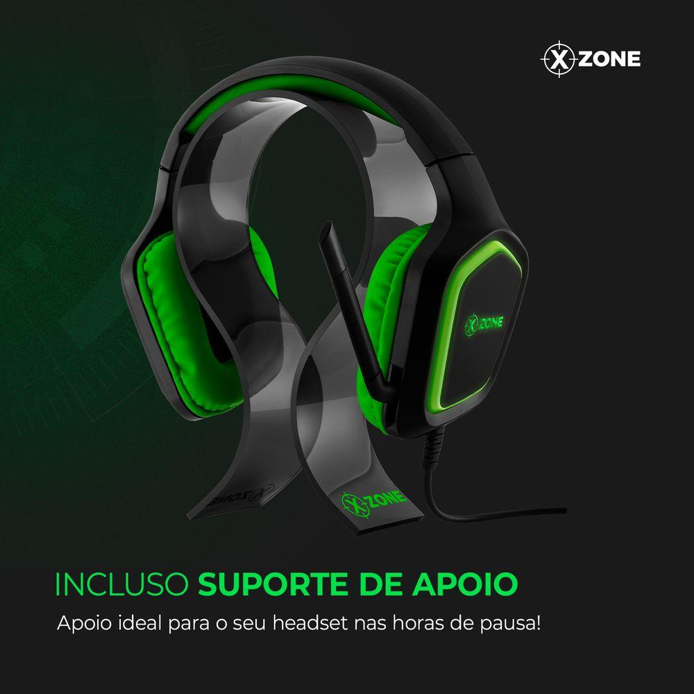 Headset Gamer com Suporte Xzone GHS-02 - 5
