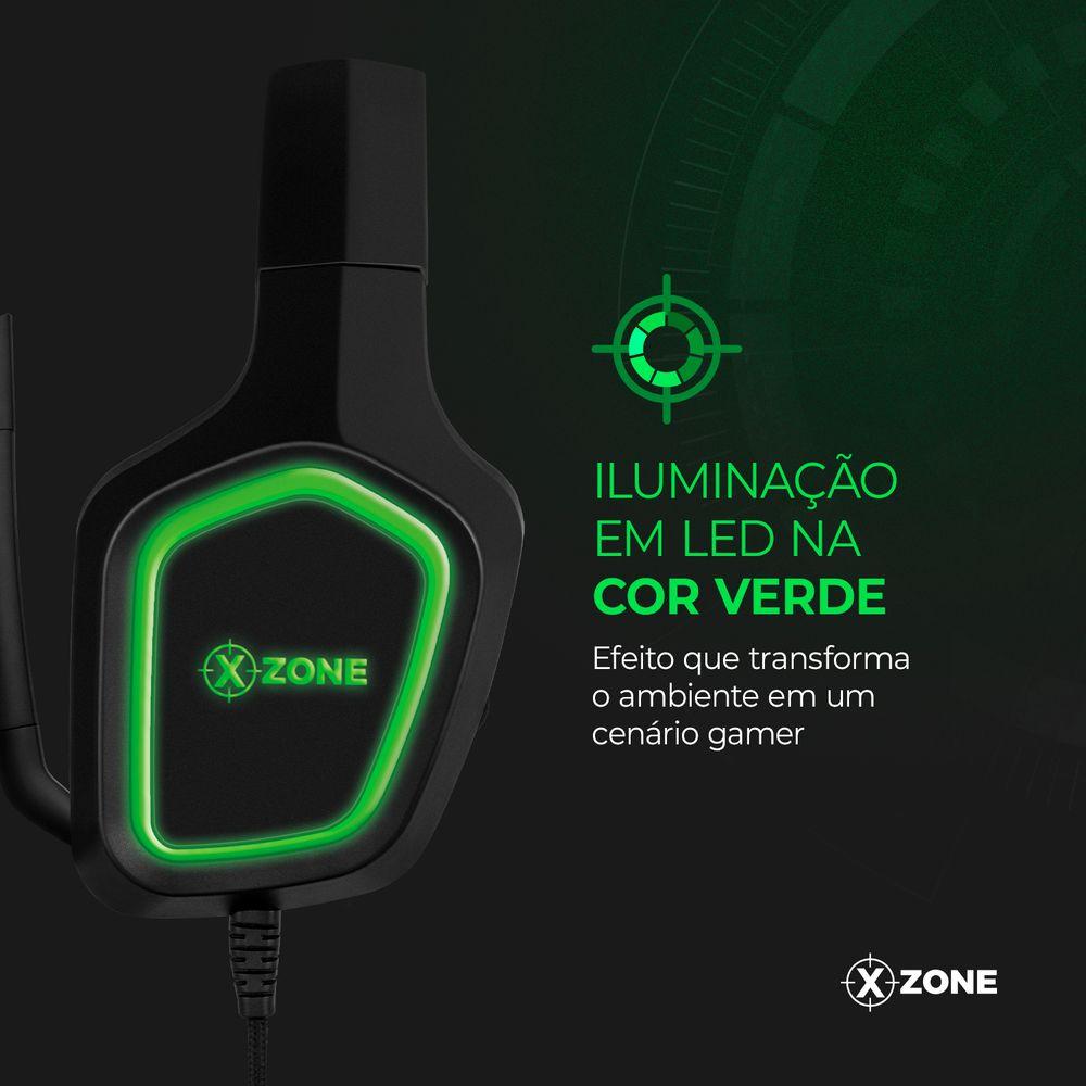 Headset Gamer com Suporte Xzone GHS-02 - 6