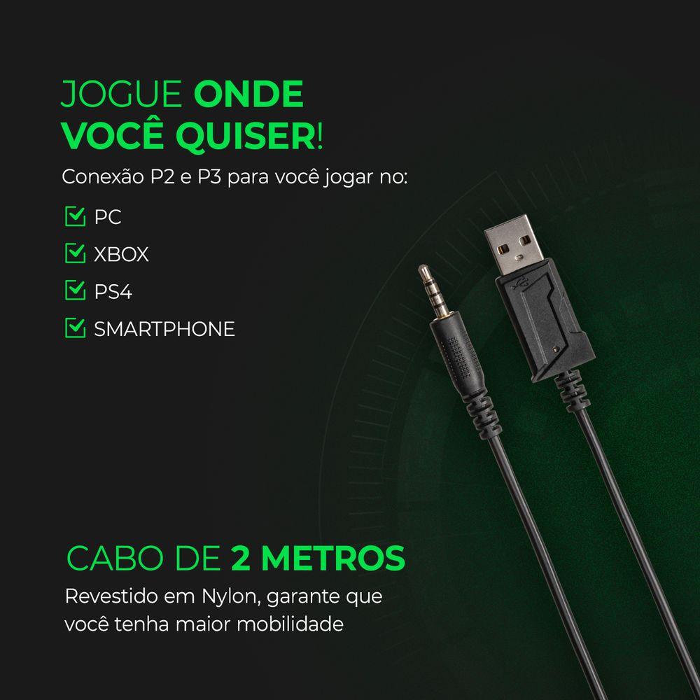 Headset Gamer com Suporte Xzone GHS-02 - 7