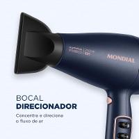 Secador de Cabelos InfraRed Mondial Azul e Golden Rose0W SCP-01-IR - 6