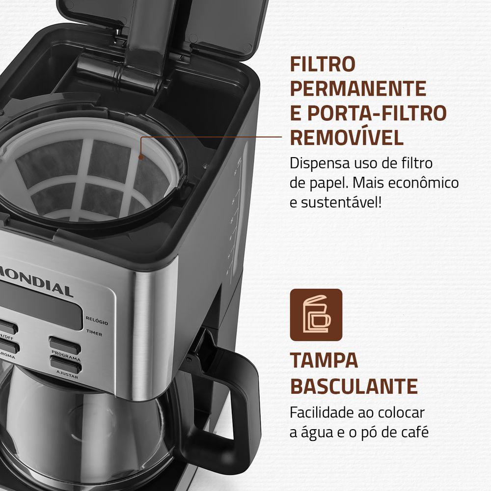 Cafeteira Elétrica Mondial C-44-32X-SDI - 2