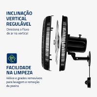 Ventilador de Parede Mondial Turbo 8 Pás VTX-40P-8P - 3