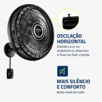 Ventilador de Parede Mondial Turbo 8 Pás VTX-40P-8P