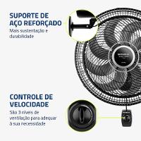 Ventilador de Parede Mondial Turbo 8 Pás VTX-40P-8P - 5