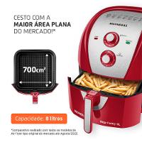 Fritadeira Sem Óleo Air Fryer 8 Litros AFN-80-RI Mondial - 3